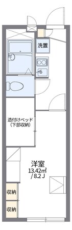 レオパレスカーサーセンの物件間取画像